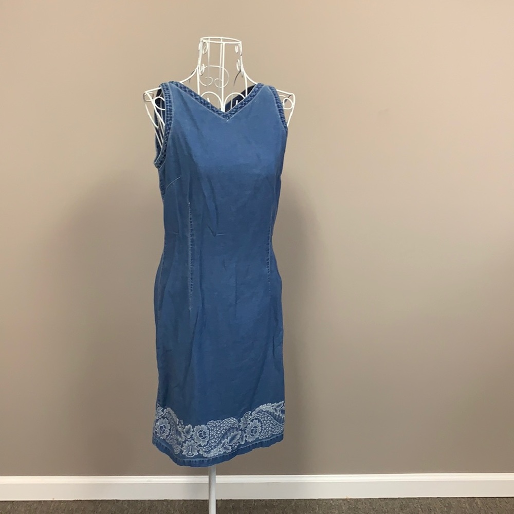 Denim dress